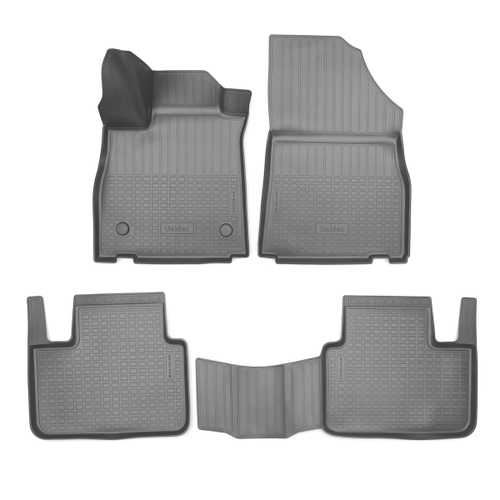 Ковры в салон Norplast/Unidec для Renault Talisman (2016-) Полиуретан, Серый, арт.NPA11-C69-820-G
