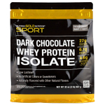 California Gold Nutrition, Sport, изолят сывороточного протеина со вкусом тёмного шоколада, 907 г (2 фунта)