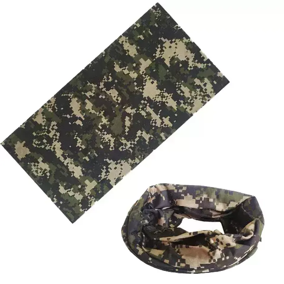 Бандана-трансформер камуфляж Цифра (лес)