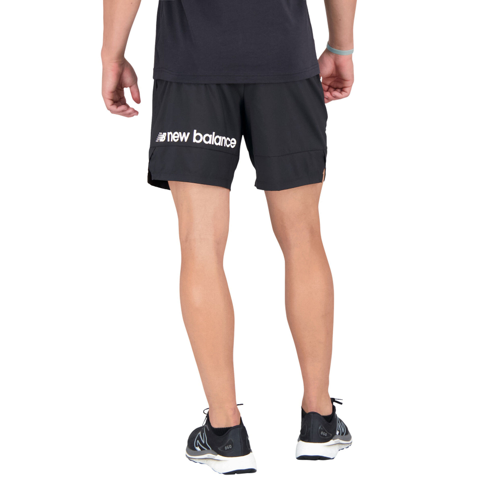 New Balance Tenacity Solid 7in Shorts Men Black 2 057 Tennis sport.club