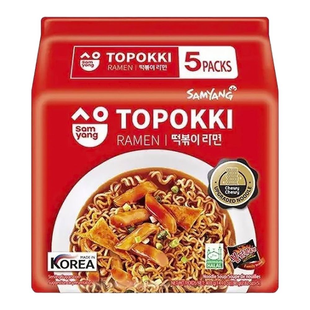 Лапша быстрого приготовления Samyang Topokki Ramen 80 г