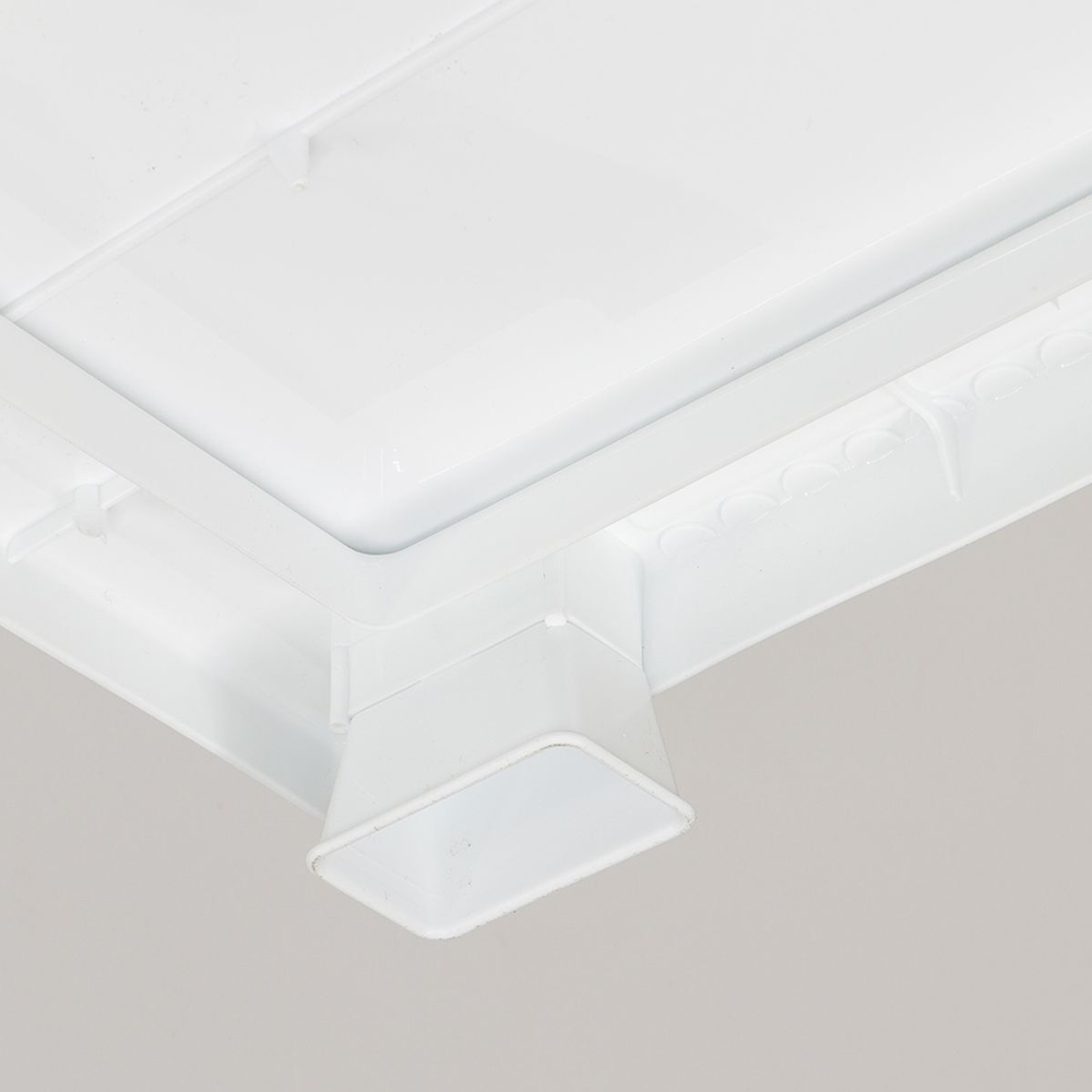 Комод детский 4 ящика, Кот, 38х47х98 см, бел, Росспласт, РП-451