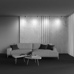 Трековый однофазный светильник Maytoni Unity   TR088-1-GX53-S