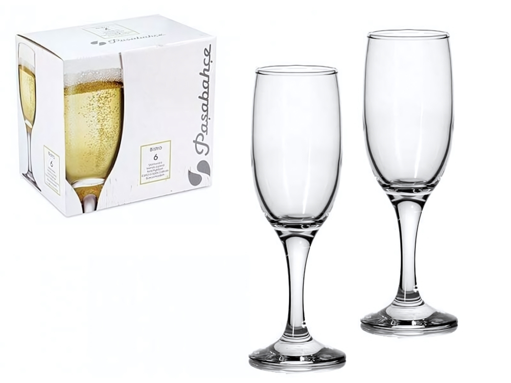 Набор фужеров для шампанского "Bistro" 6шт 180мл