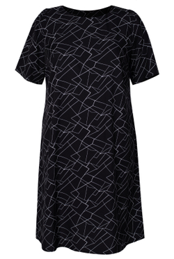 Платье женское 4028ВП, графика #176Гре054028ВП