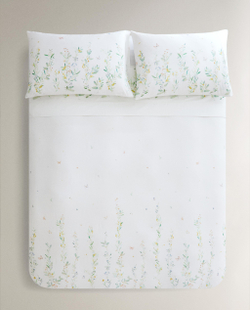 Пододеяльник Zara Home сатин, хлопок 100%, с цветочным принтом, 7118/088
