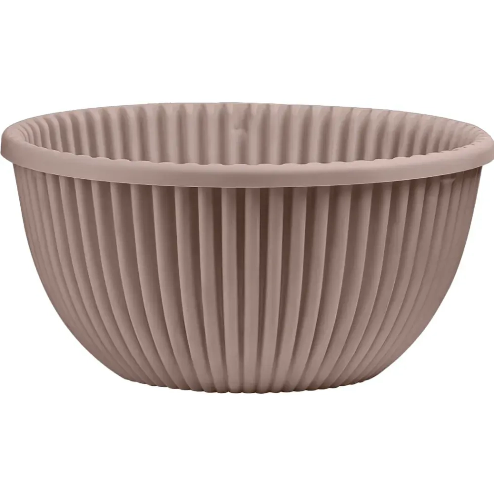 Кашпо для цветов пластиковое 6л d-31см «Верде» Мокачино