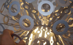 Подвесной дизайнерский светильник  Dandelion by Moooi (белый)