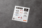 GAZ M1 Details set for Zvezda 3634 1/35 (3D decal)