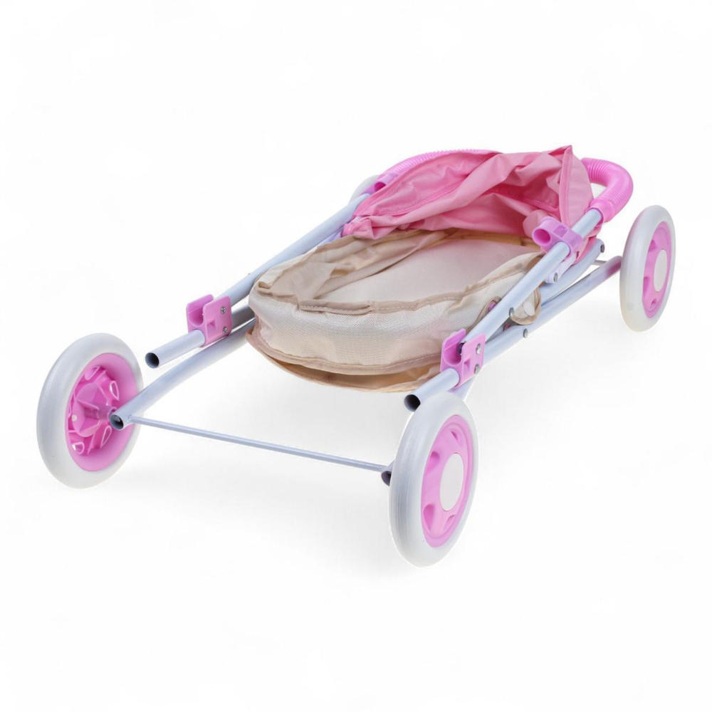 Коляска для кукол лежачая 57*50*30см. пакет 918D-16