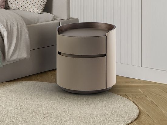 Cirze Прикроватная тумбочка бежевый