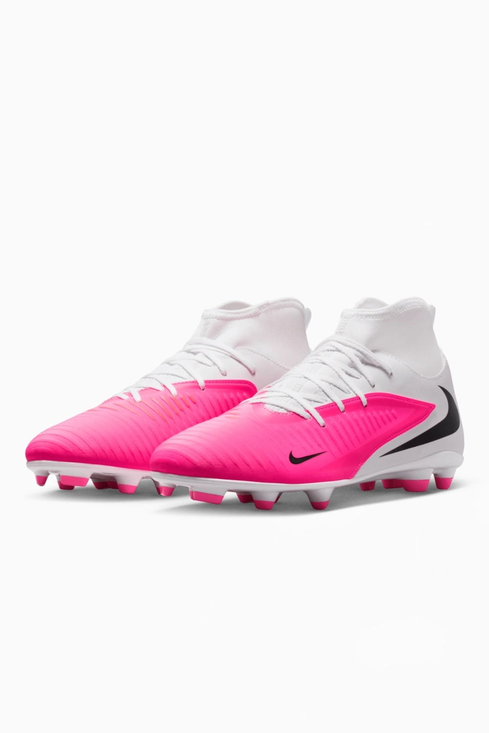 Бутсы Nike Phantom 6 High Club FG/MG - розовый
