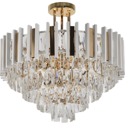 Люстра Rivoli Nicole 1041-308 8 х Е14 40 Вт хрусталь | Хрусталь