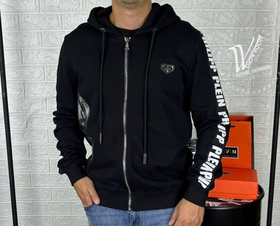 Кофта на молнии Philipp Plein премиум