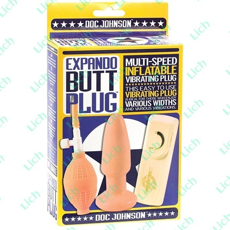 Надувная анальная пробка EXPANDO BUTT PLUG