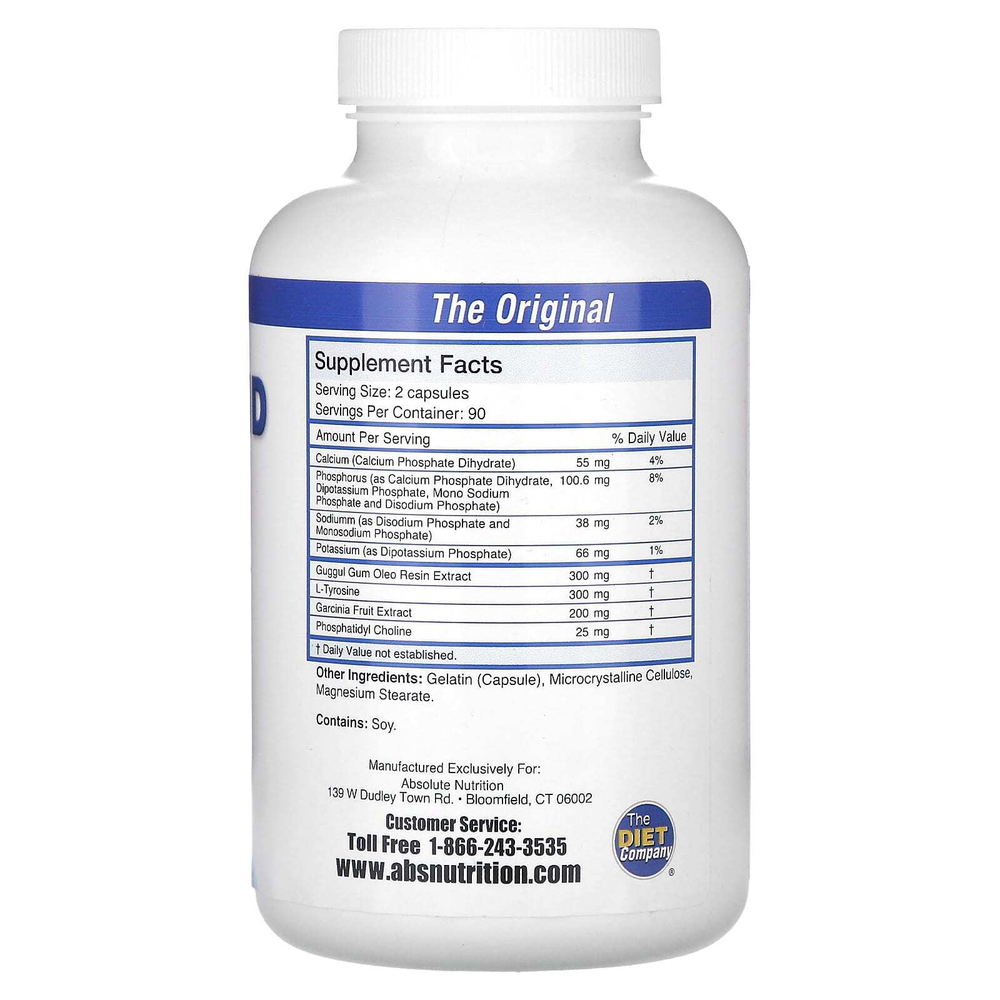 Absolute Nutrition, Thyroid T-3, оригинальная рецептура для поддержки щитовидной железы, 180 капсул