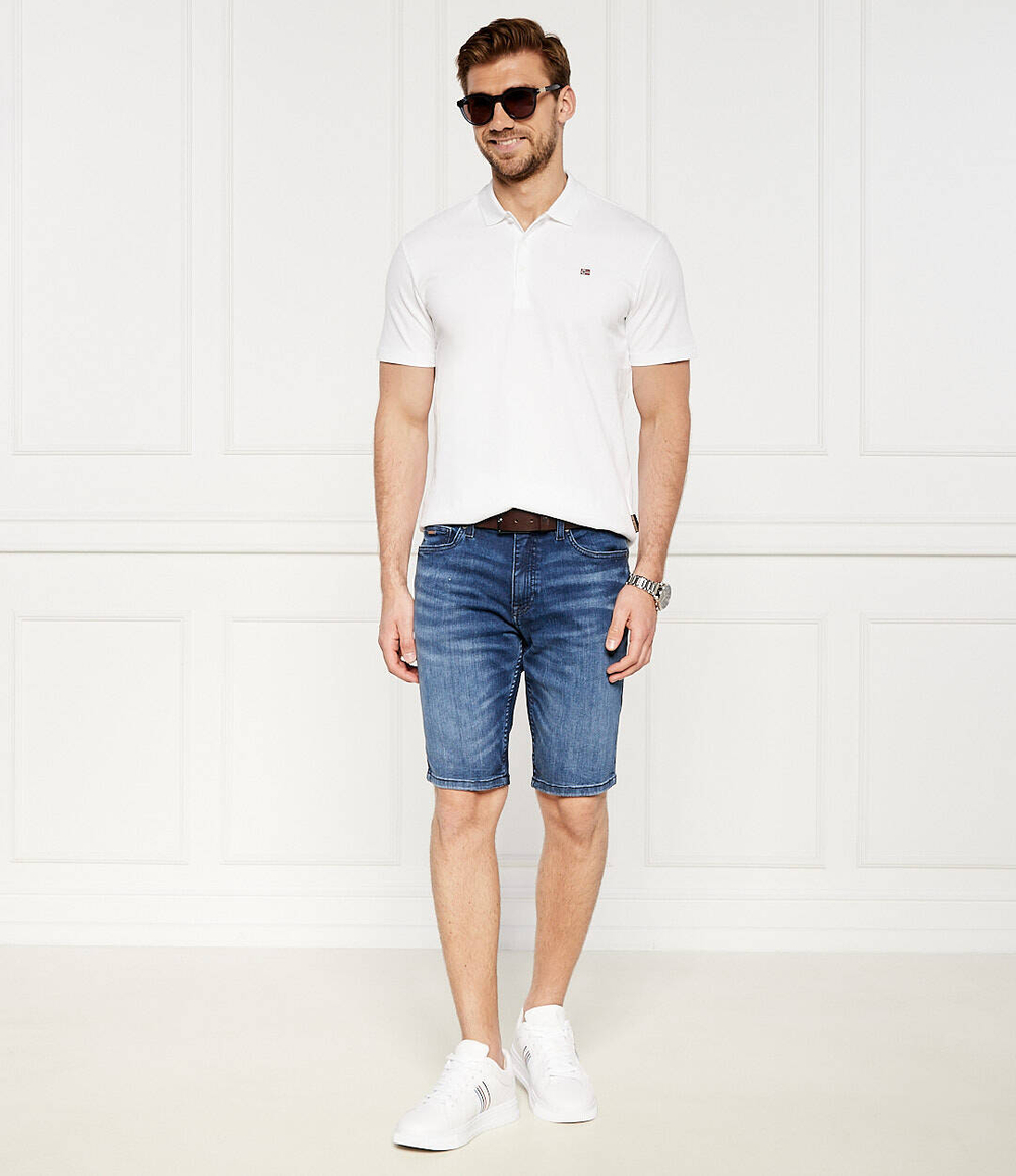 Поло EALIS Napapijri - белый(NP0A4H8B)