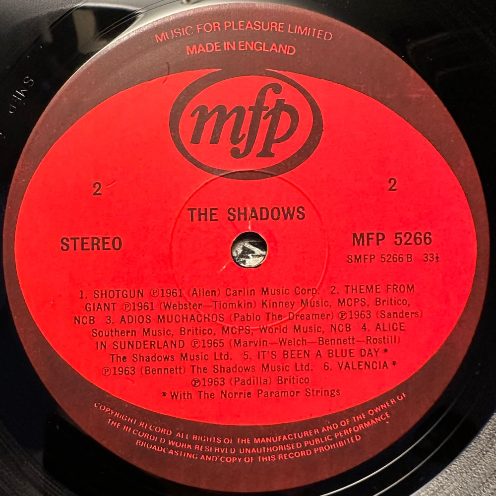 The Shadows - Mustang (Англия 1972г.)