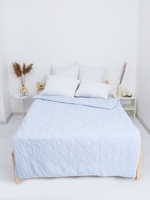 Одеяло бамбук 2 спальное / всесезонное 2-спальное / бамбуковое одеяло для сна для дома, для дачи, подарок