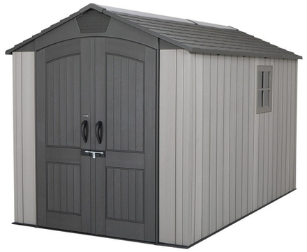 Сарай пластиковый усиленный WoodLook 7*12