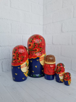 Матрешка "с курочкой" традиция 5мест