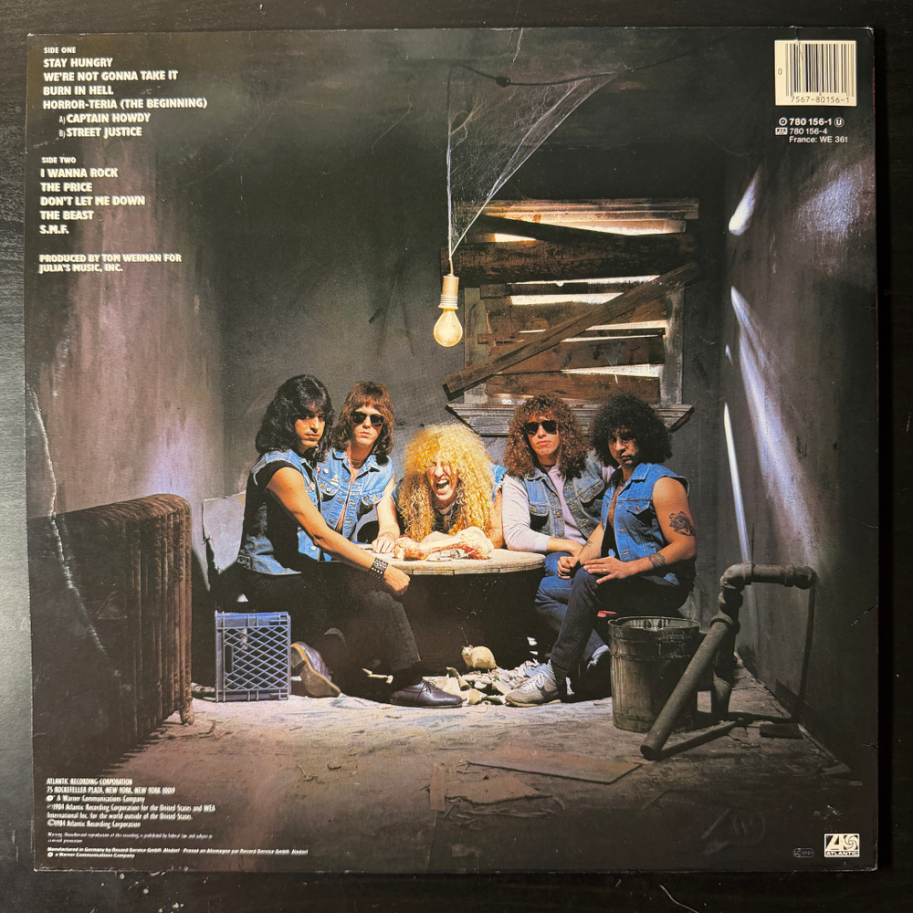 Twisted Sister - Stay Hungry (Германия 1984г.)