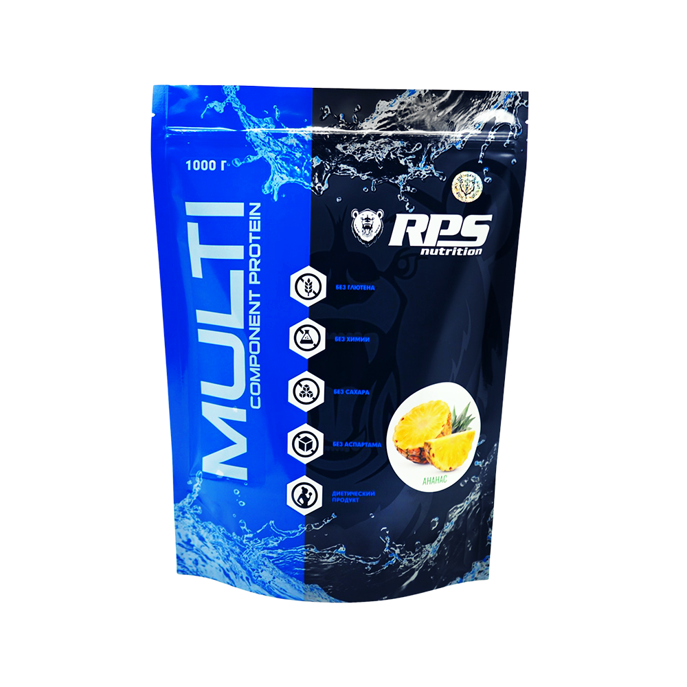 МУЛЬТИПРОТЕИН 1000г ПАКЕТ, MULTICOMPONENT PROTEIN RPS NUTRITION