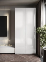 Шкаф Распашной Белый 101х220х52,5 SOHO