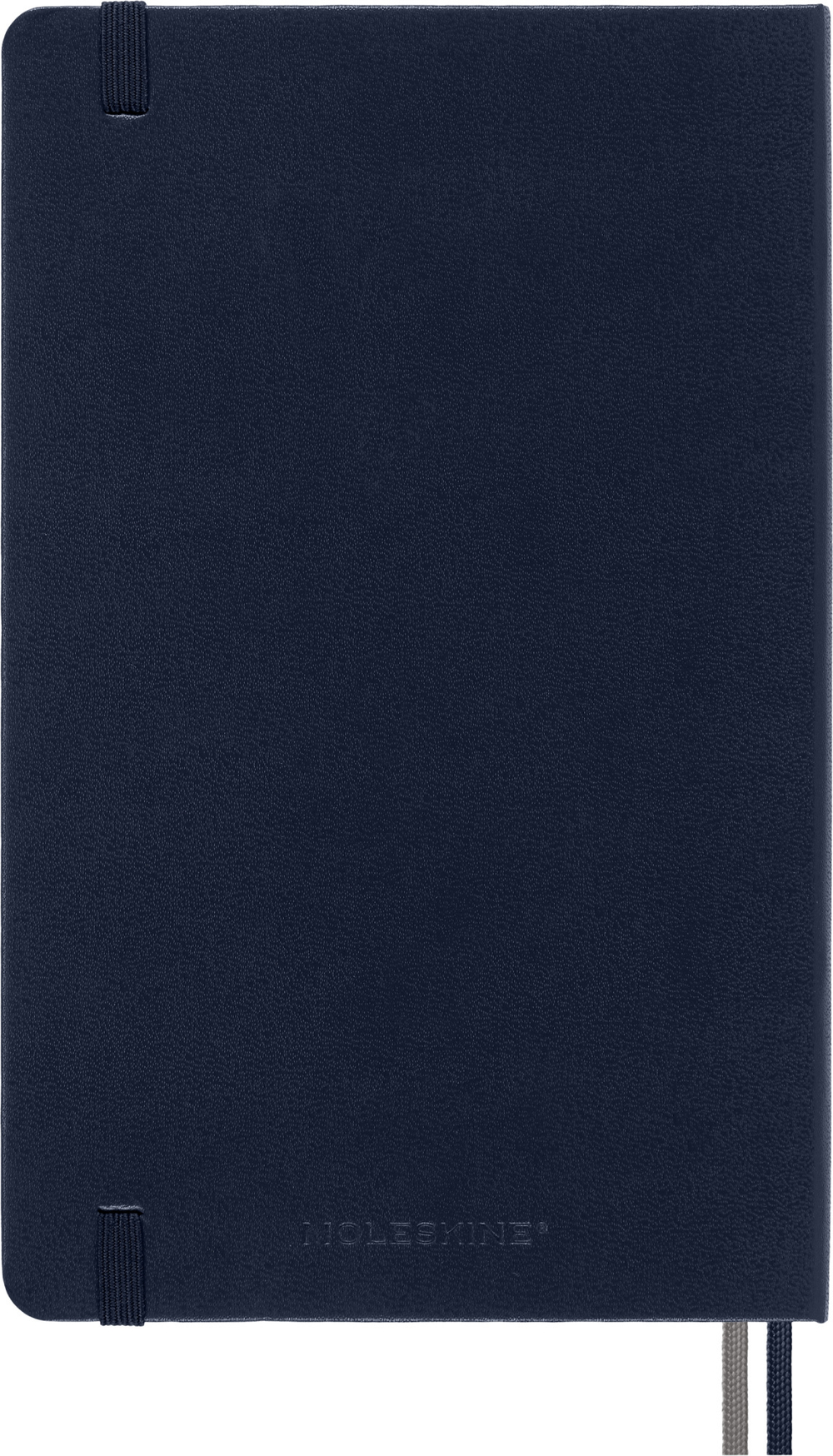 Блокнот Moleskine Classic Expended 13х21см 400стр. в линейку, твердая обложка, синий сапфир (QP060EXPB20)