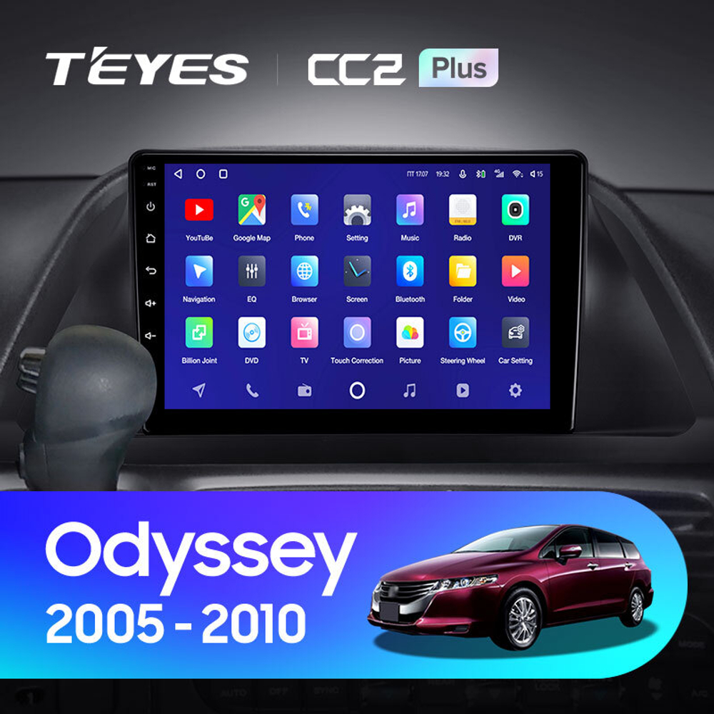 Teyes CC2 Plus 9" для Honda Odyssey 2005-2010 US EDITION