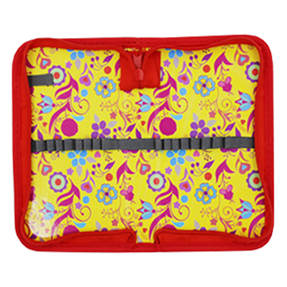 Пенал-косметичка Basir без наполнения, 20*12 см, серия "Горох", двухсекционный