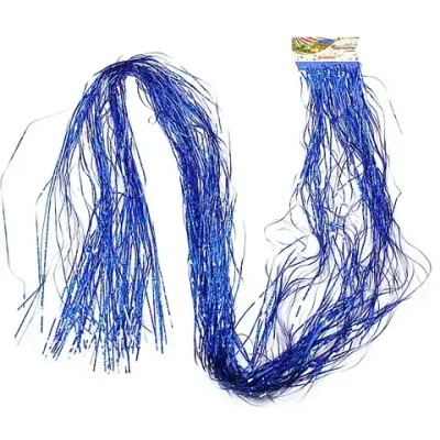 Дождик 1,5м «Голограмма» Точка тонкий, в ассортименте