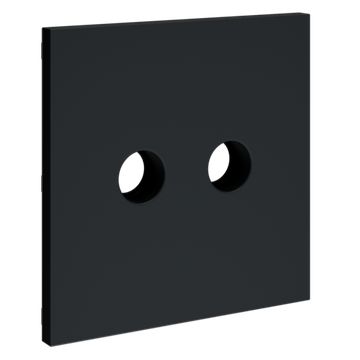 Накладка для розетки телевизионной оконечной TV+SAT, S70 (графит)