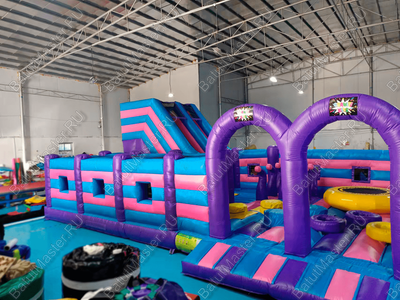 Надувной батут "Батутный комплекс", 16*6,9