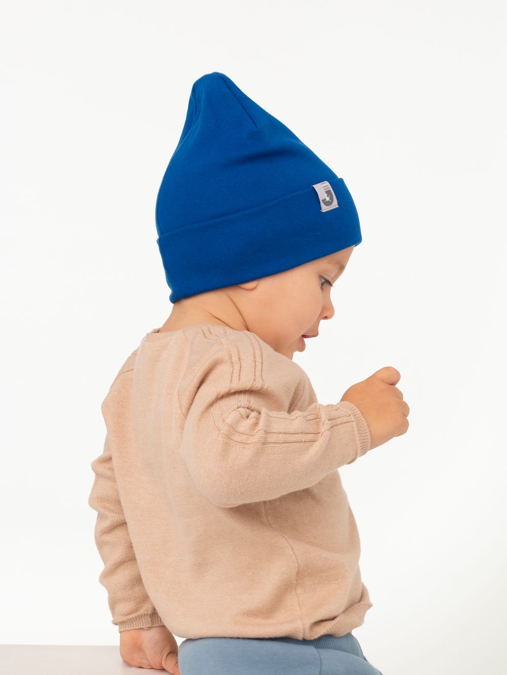 Шапка трикотажная РИО(Синий)