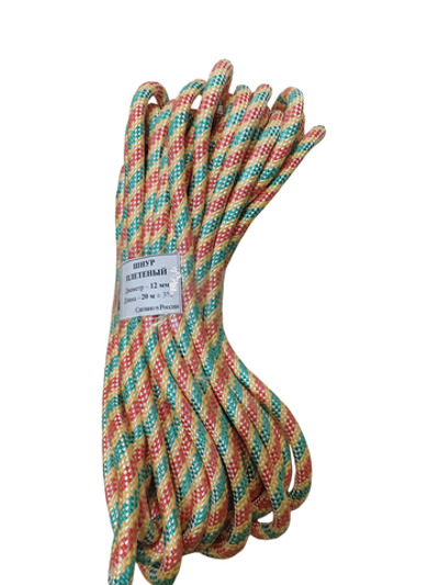 Шнур плетенный диаметр :12мм длина 20м