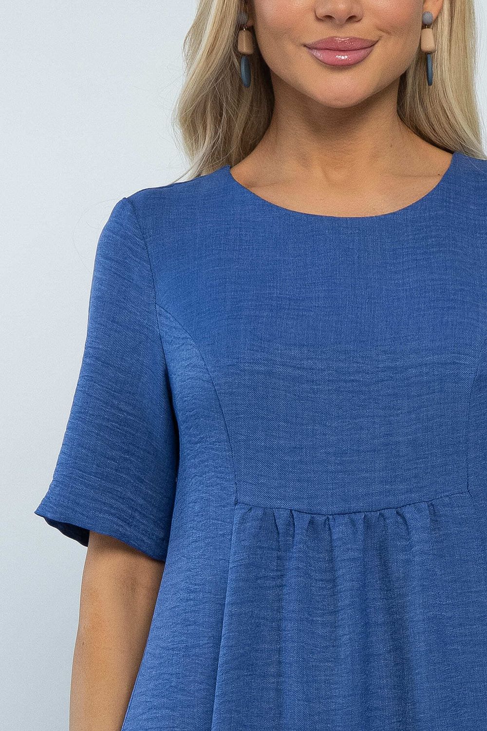 Платье Воздушный поцелуй (джинс) П13491-18М LT Collection (Акция)