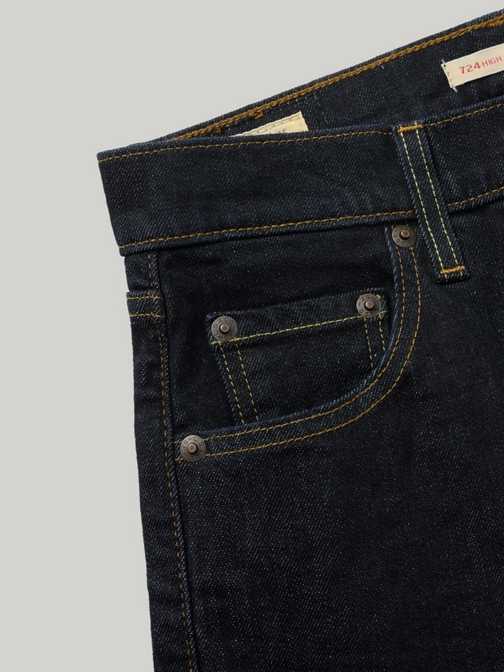 Женские прямые джинсы с завышенной талией Levi's 724 High Rise Straight 18883-0427