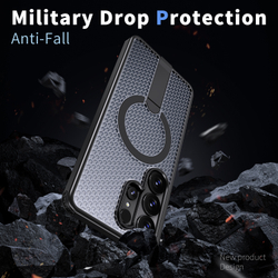 Прозрачный чехол Mesh Pro Magnetic Case для Samsung Galaxy S26 Ultra