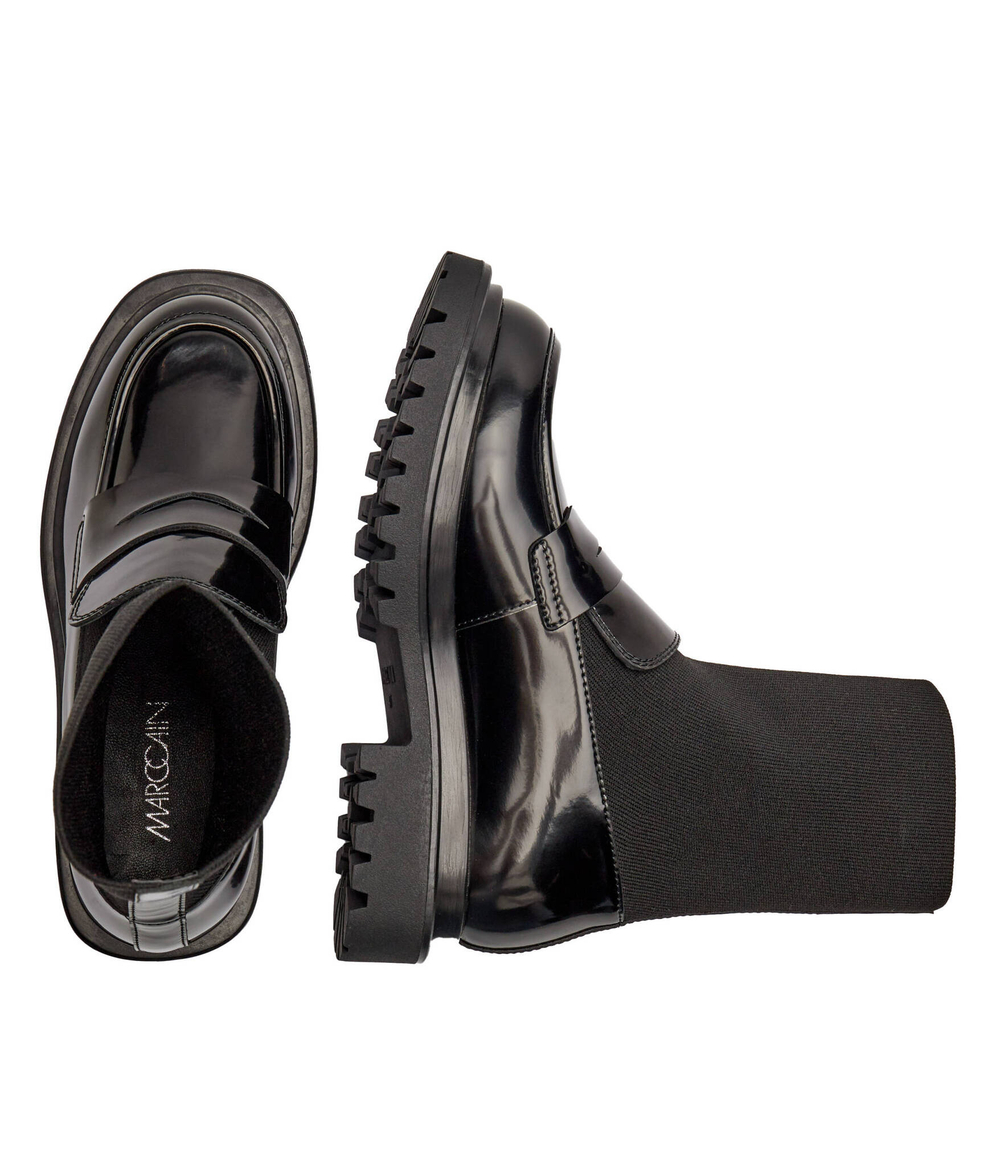 Кожаные лоферы Marc Cain - черный(XC SB.01 L07)