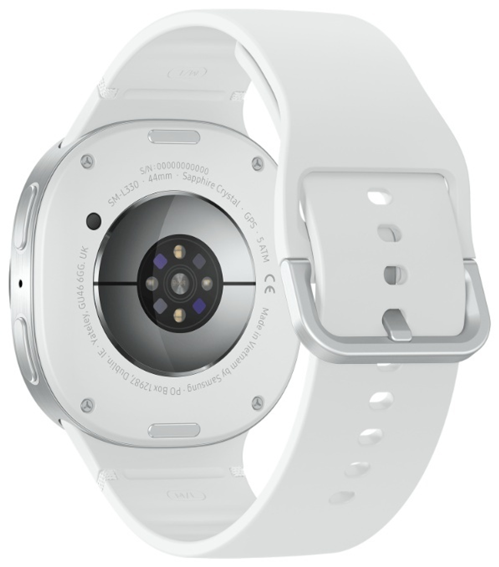 Смарт-часы Samsung Galaxy Watch 8 44 мм серебристый-белый