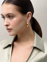 Серьги "Bagel" Gold