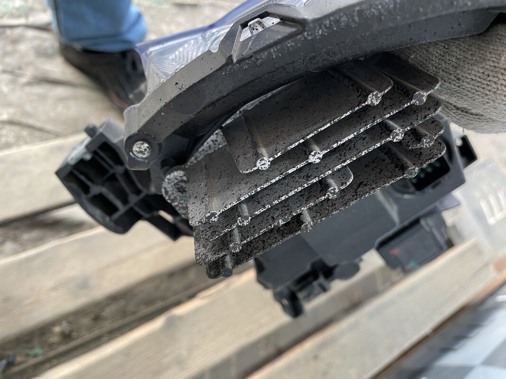 Фара левая LED в сборе Haval F7 1  Б/У Оригинал 4121102xkq00a