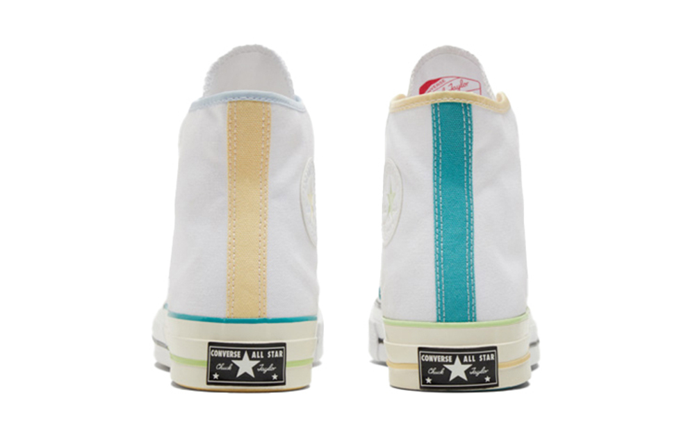 Converse 1970s chuck Taylor all star Ice Cream Ducks Cream Skid-Resistant High Canvas Men and Women's White