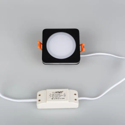 Светодиодная панель LTD-80x80SOL-BK-5W Warm White (Arlight, IP44 Пластик, 3 года) 022555