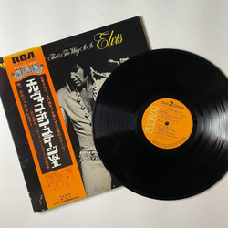 Винтажная виниловая пластинка LP Элвис Пресли Elvis Presley That's The Way It Is (Japan 1975) (Obi) Mary In The Morning