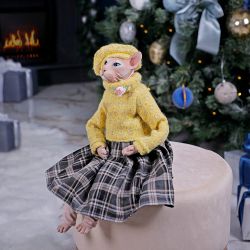 Кукла коллекционная Кошка Мари