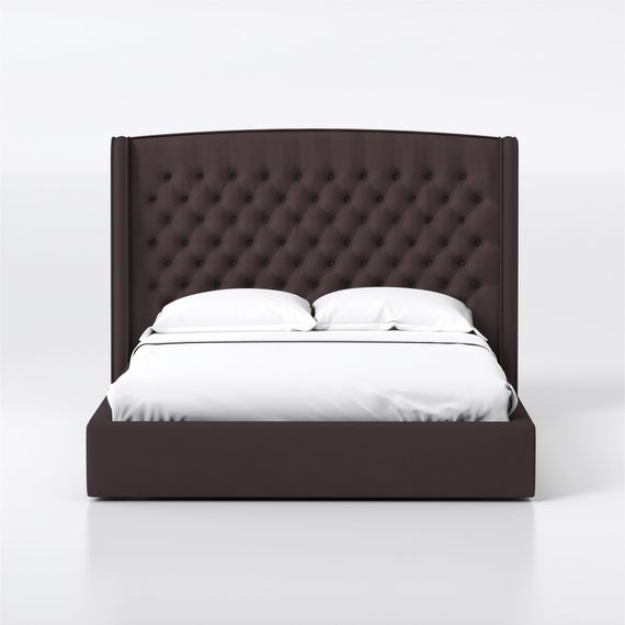 Кровать Arno 180 с  ортопедическим основанием без ПМ - Velutto 24