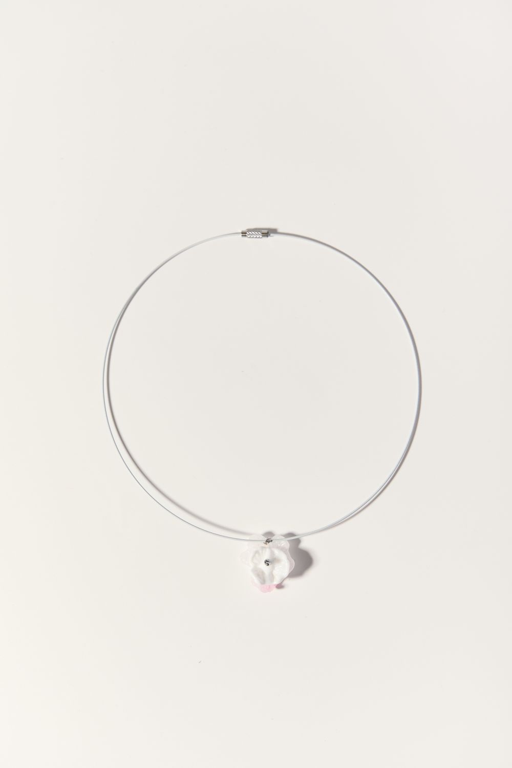 Колье Цветок, стекло