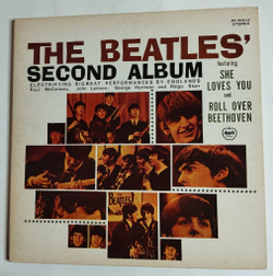 Винтажная виниловая пластинка The Beatles Second Album (Japan 1973) (No Obi) EX